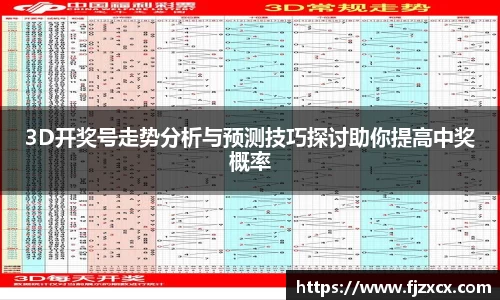 3D开奖号走势分析与预测技巧探讨助你提高中奖概率
